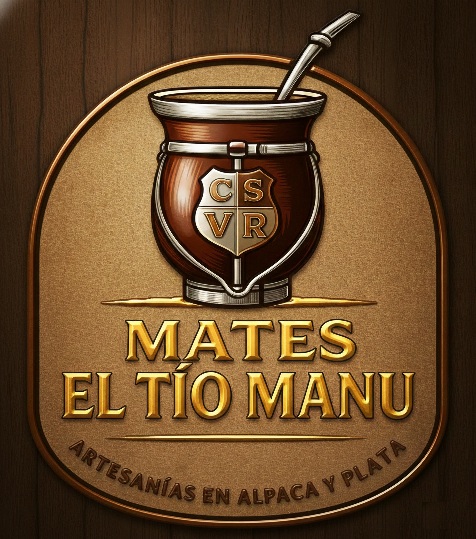 Logo MATES EL TIO MANU - Mates artesanales en alpaca y plata
